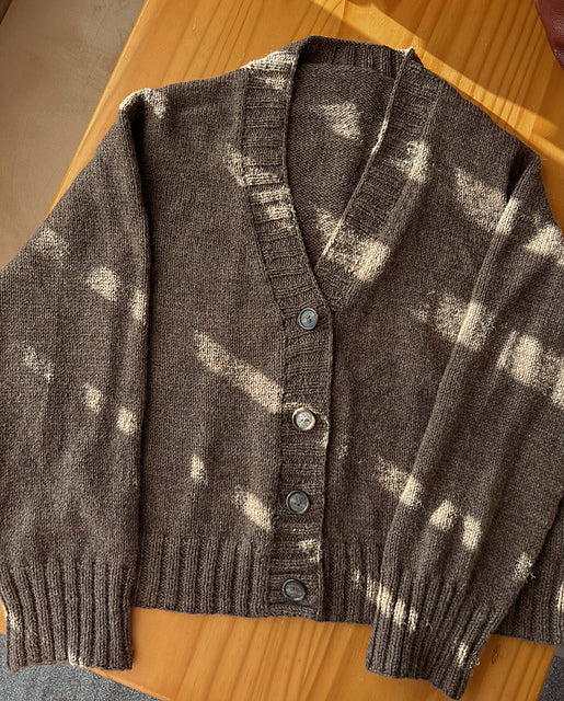 V neck cardigan