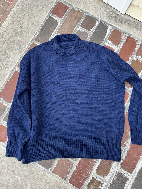 Knit Navy Sweater