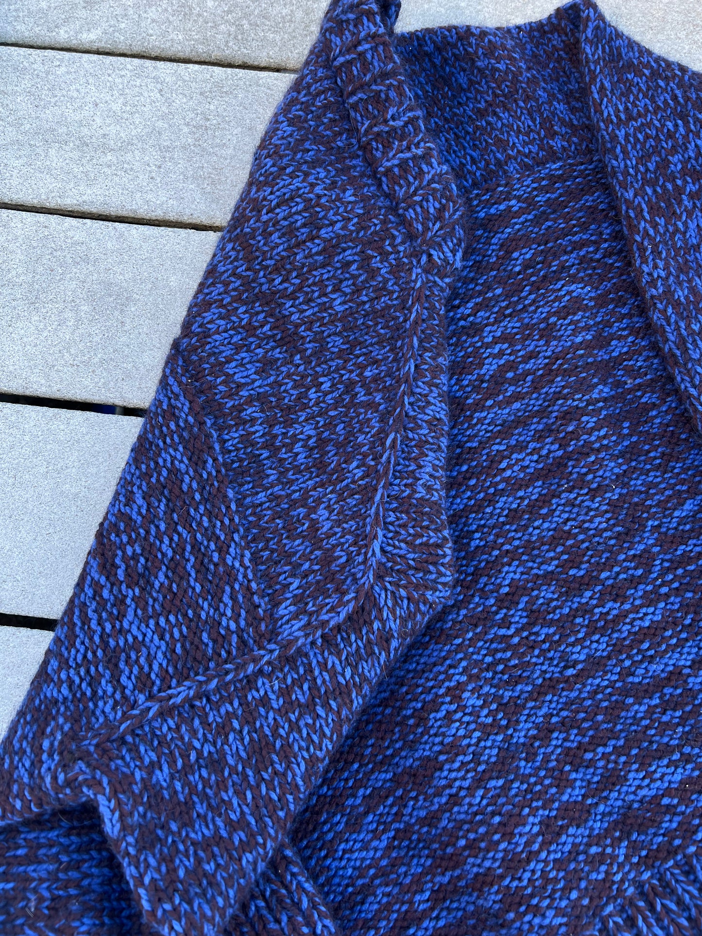 Chunky blue Sweater