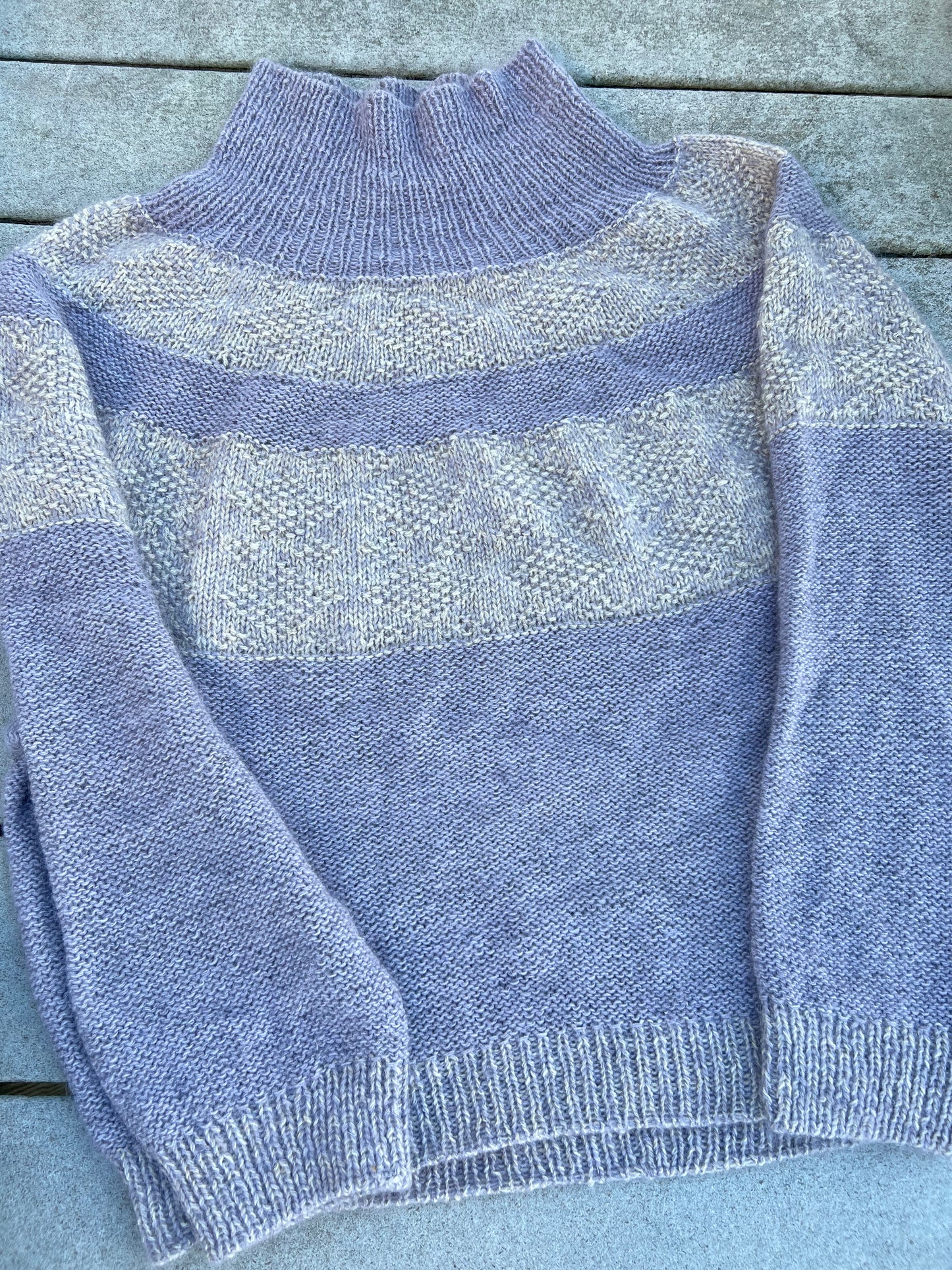 Textured sweater