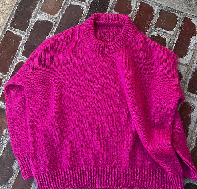 Pink sweater