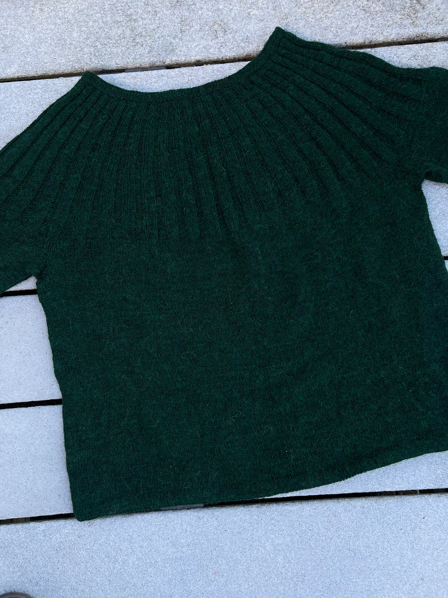 Knit Tee (green)