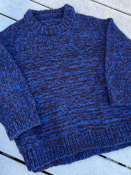 Chunky blue Sweater