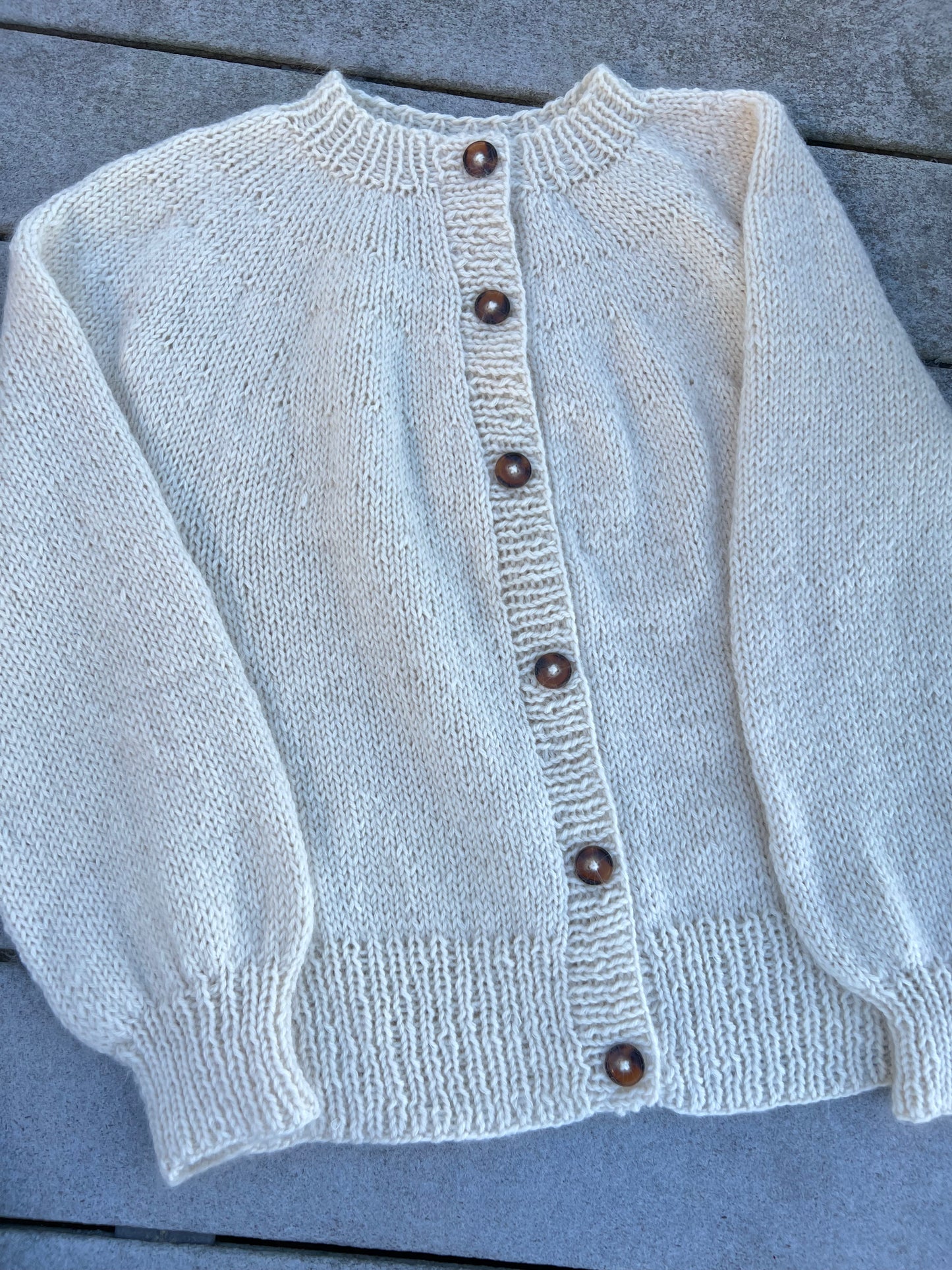 Knit Cardigan (cream)